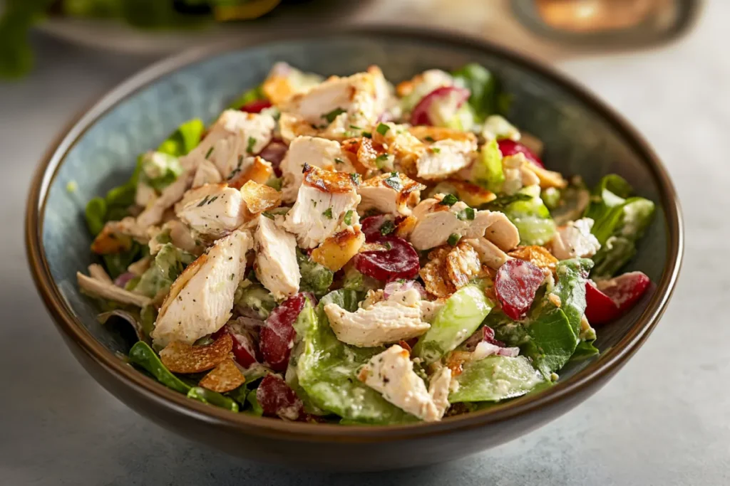 How does Rachael Ray make chicken salad?