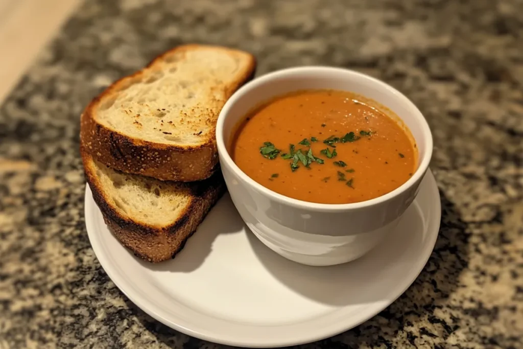 Difference between tomato soup and tomato bisque Tomato bisque vs tomato soup Tomato bisque recipe What is tomato bisque What is tomato soup Tomato bisque ingredients Tomato soup ingredients How to make tomato bisque How to make tomato soup Compare tomato soup and bisque