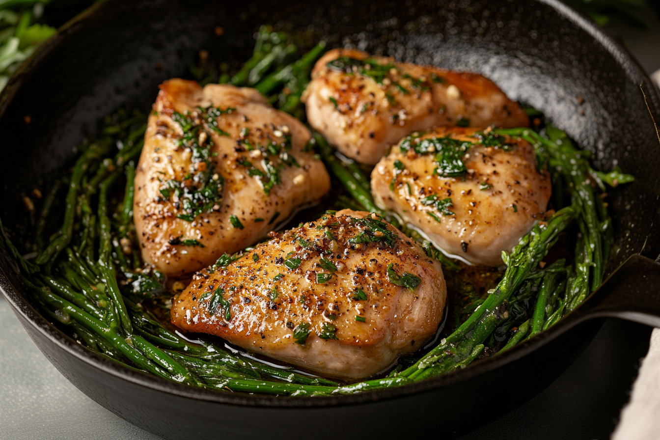 "Classic chicken dressing baked in a casserole dish with a golden, crispy top."