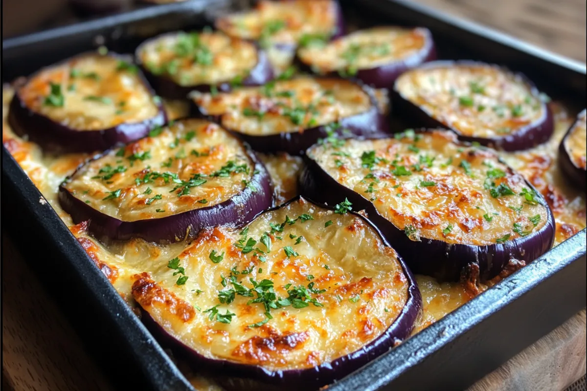 "Fresh eggplant on a wooden table – is eggplant keto-friendly?"